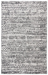 Safavieh Micro-Loop Mlp228A Ivory/Black Rugs.