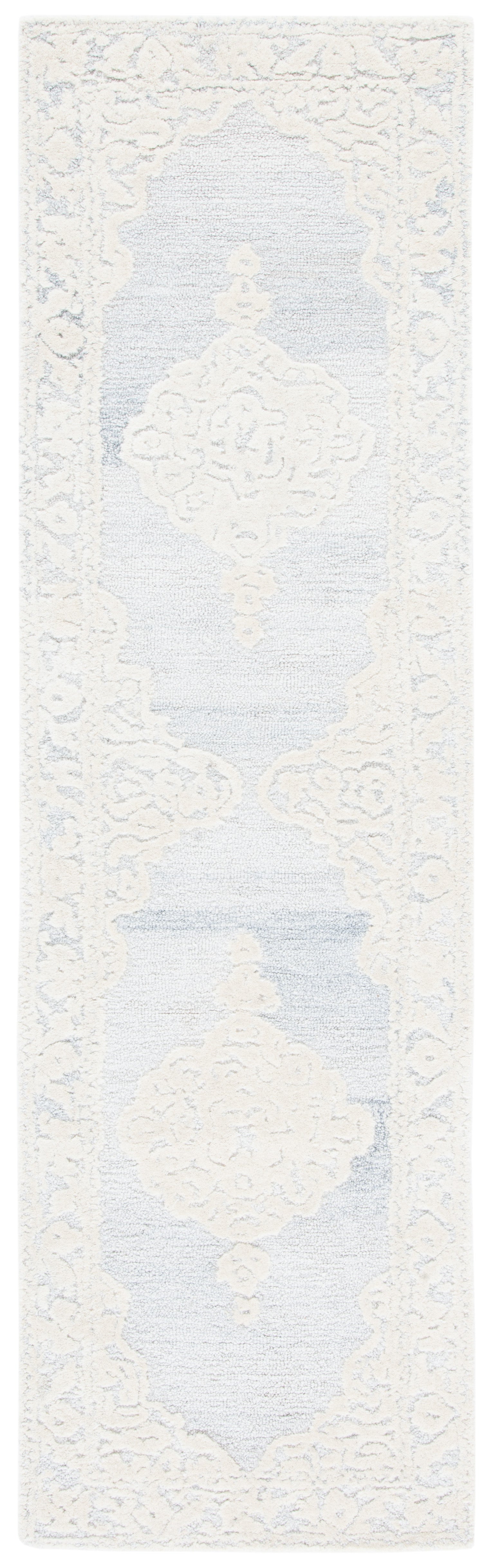 Safavieh Micro-Loop Mlp275A Ivory/Grey Area Rug