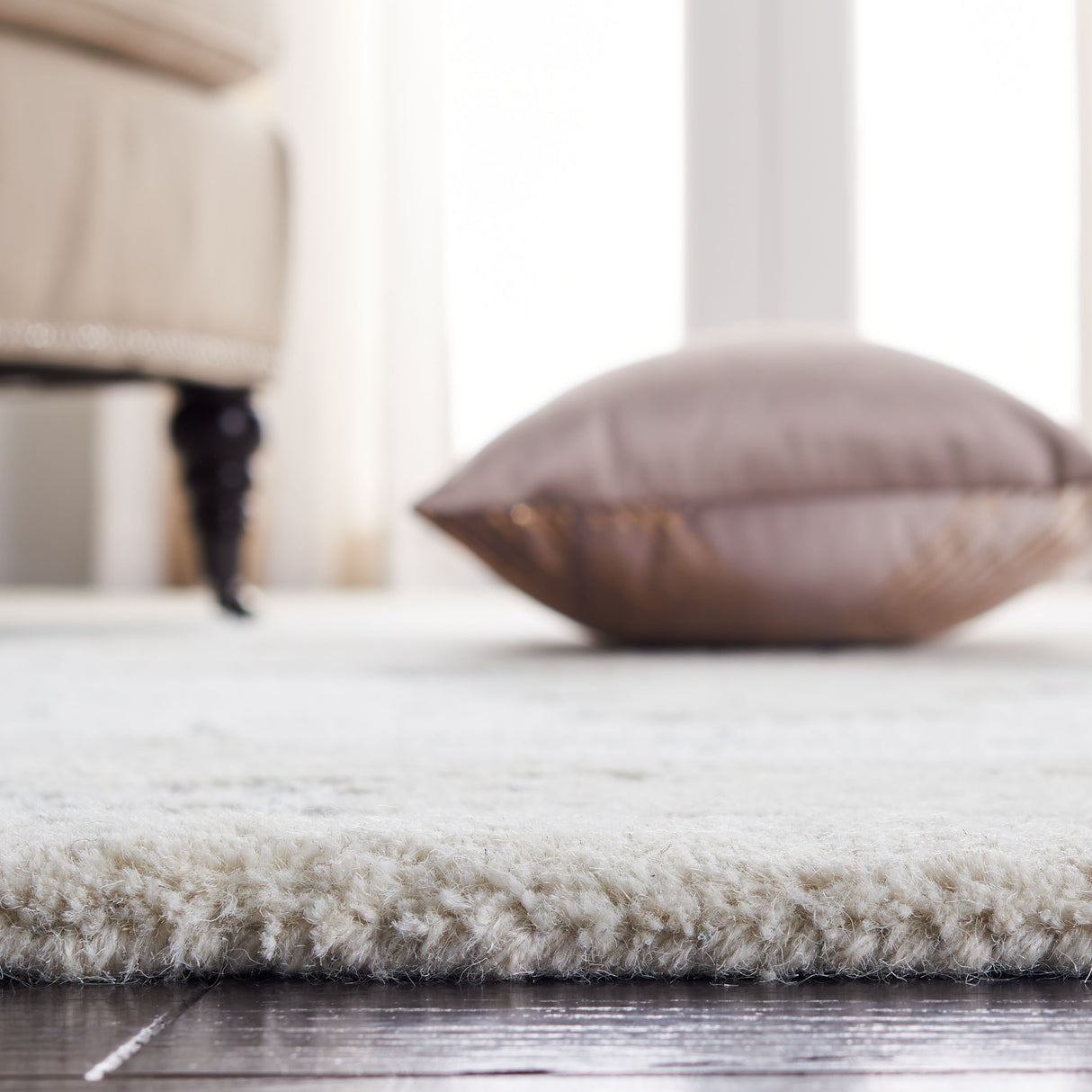 Safavieh Micro-Loop Mlp275A Ivory/Grey Rugs.