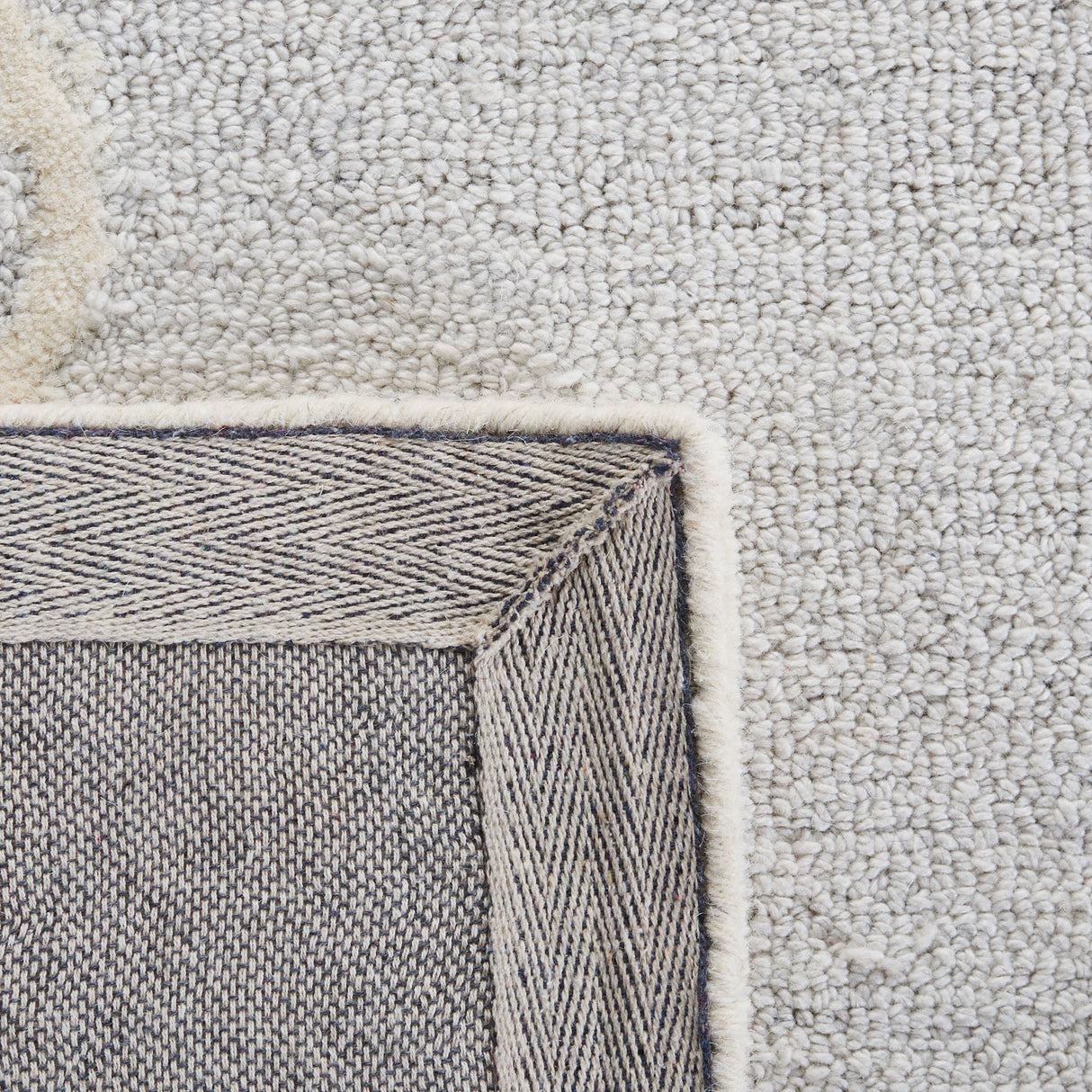Safavieh Micro-Loop Mlp275A Ivory/Grey Rugs.