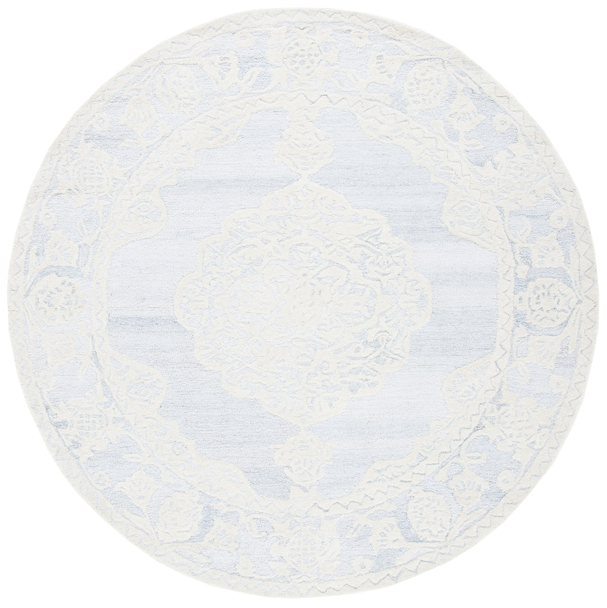 Safavieh Micro-Loop Mlp275A Ivory/Grey Rugs.