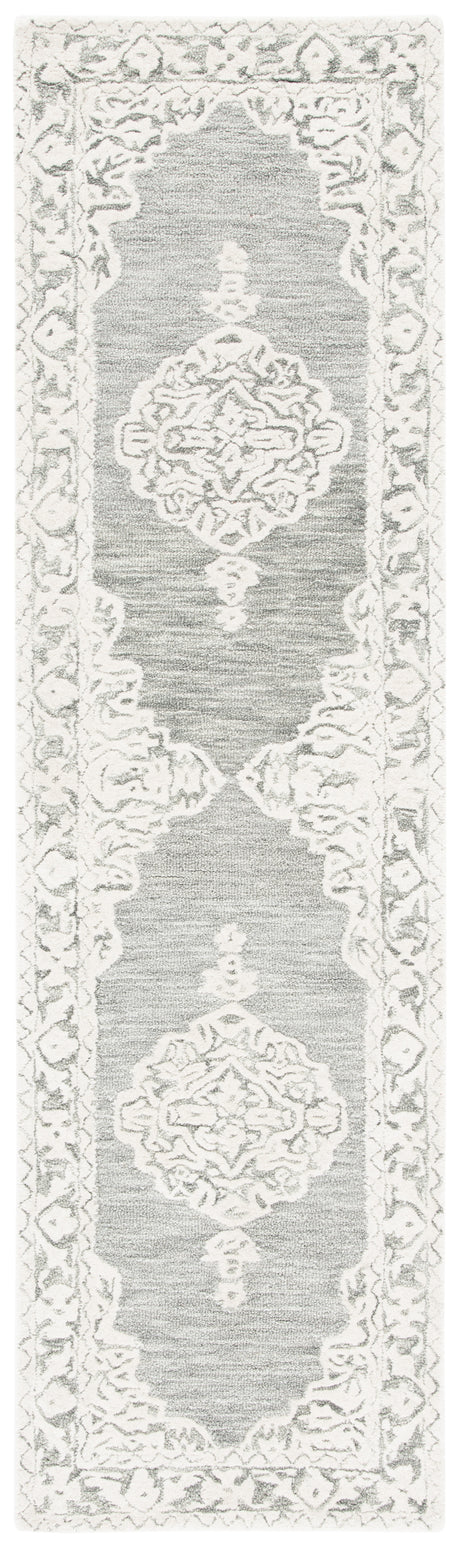 Safavieh Micro-Loop Mlp275F Grey/Ivory Rugs.