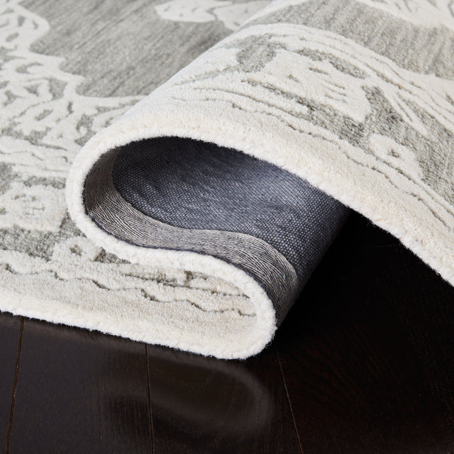 Safavieh Micro-Loop Mlp275F Grey/Ivory Rugs.