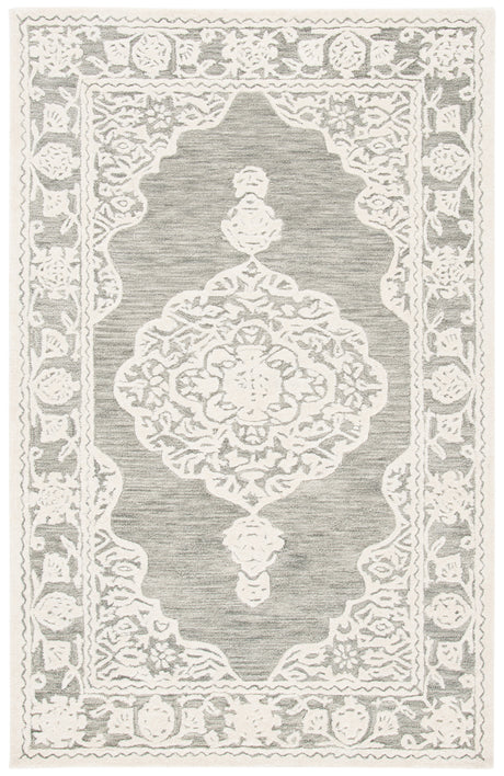 Safavieh Micro-Loop Mlp275F Grey/Ivory Rugs.