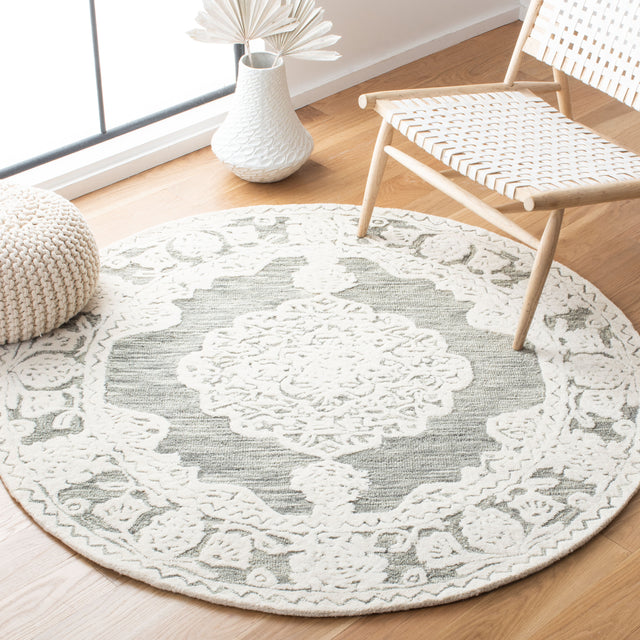 Safavieh Micro-Loop Mlp275F Grey/Ivory Rugs.