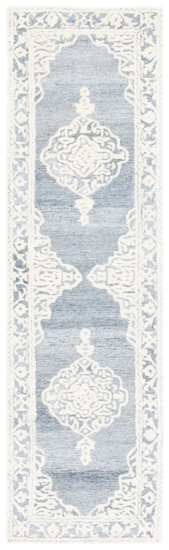 Safavieh Micro-Loop Mlp275M Light Blue/Ivory Rugs.