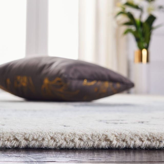 Safavieh Micro-Loop Mlp275M Light Blue/Ivory Rugs.
