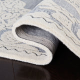 Safavieh Micro-Loop Mlp275M Light Blue/Ivory Rugs.