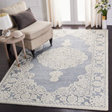 Safavieh Micro-Loop Mlp275M Light Blue/Ivory Rugs.