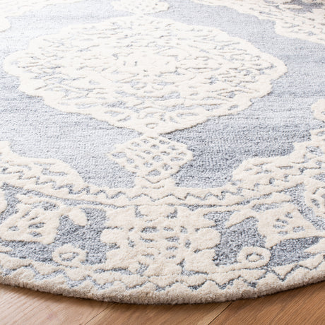 Safavieh Micro-Loop Mlp275M Light Blue/Ivory Area Rug