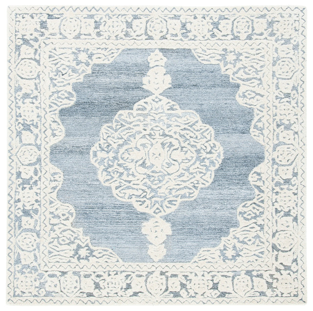 Safavieh Micro-Loop Mlp275M Light Blue/Ivory Rugs.