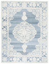 Safavieh Micro-Loop Mlp275M Light Blue/Ivory Rugs.