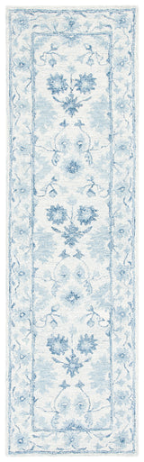 Safavieh Micro-Loop Mlp276M Blue/Ivory Rugs.