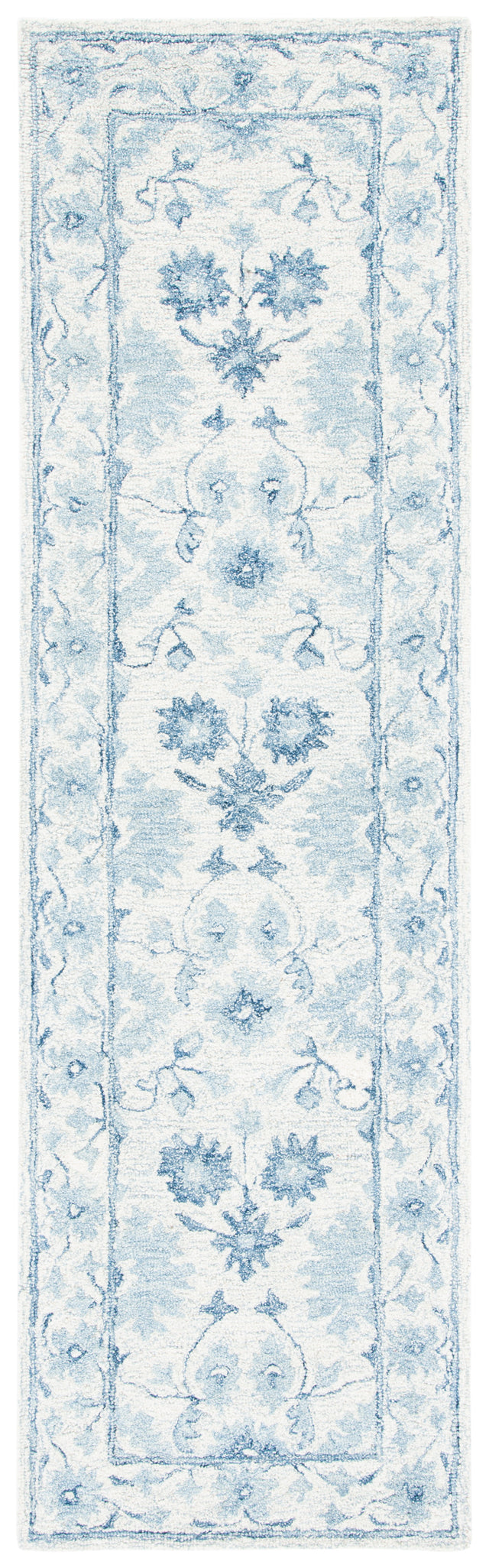 Safavieh Micro-Loop Mlp276M Blue/Ivory Rugs.