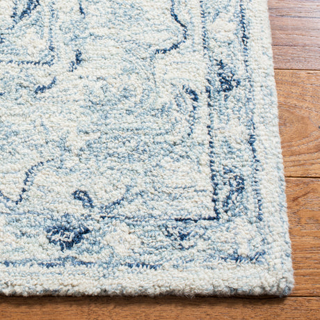 Safavieh Micro-Loop Mlp276M Blue/Ivory Rugs.