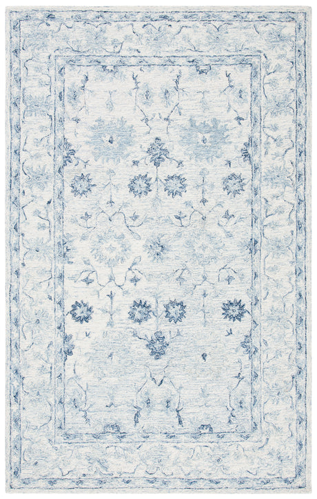 Safavieh Micro-Loop Mlp276M Blue/Ivory Rugs.