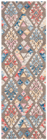 Safavieh Micro-Loop Mlp351F Grey/Blue Rugs.
