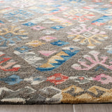Safavieh Micro-Loop Mlp351F Grey/Blue Rugs.