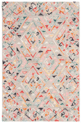 Safavieh Micro-Loop Mlp352F Grey/Pink Rugs.