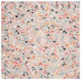 Safavieh Micro-Loop Mlp352F Grey/Pink Rugs.