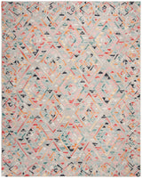 Safavieh Micro-Loop Mlp352F Grey/Pink Rugs.