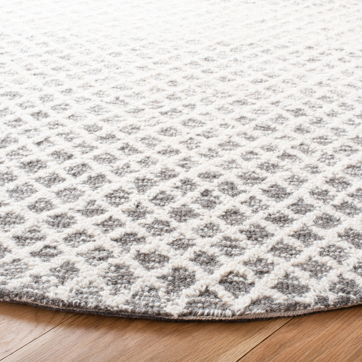 Safavieh Micro-Loop Mlp353F Grey/Ivory Rugs.