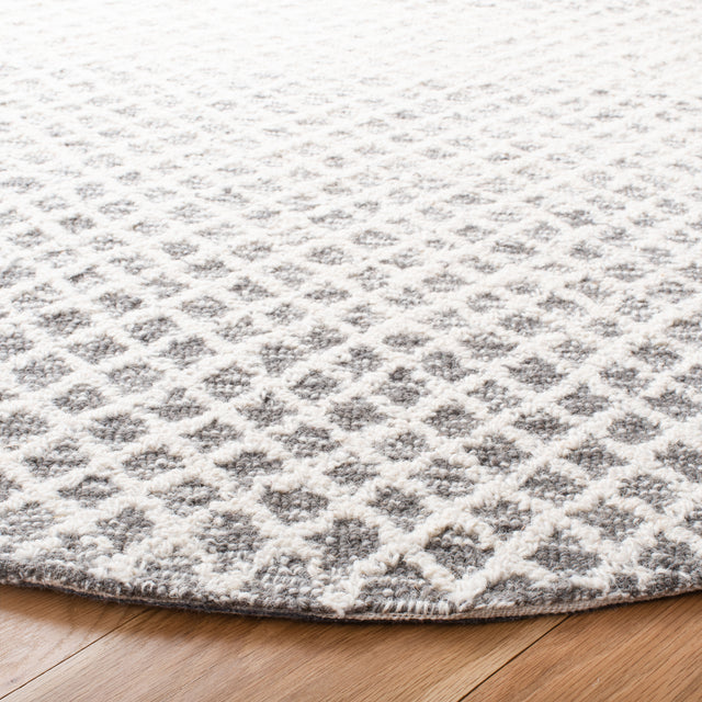 Safavieh Micro-Loop Mlp353F Grey/Ivory Area Rug