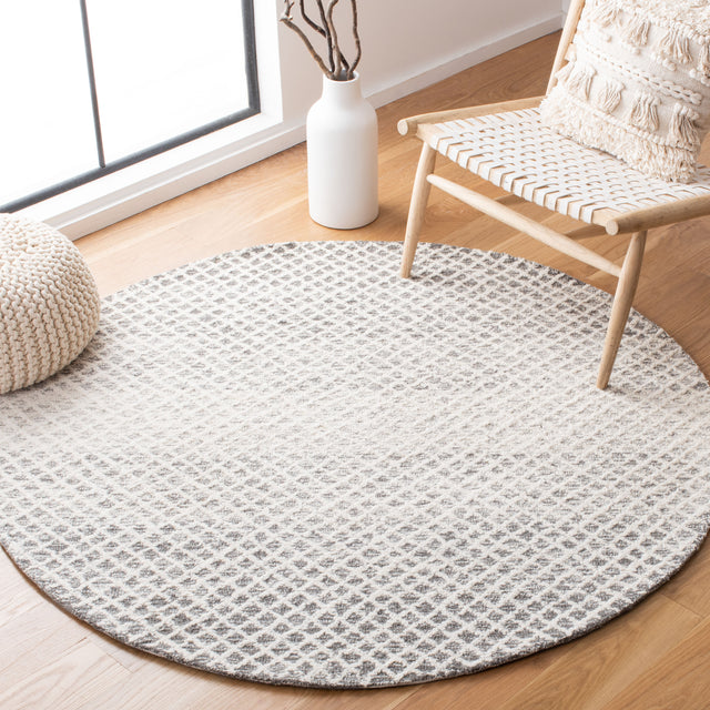 Safavieh Micro-Loop Mlp353F Grey/Ivory Area Rug