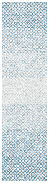Safavieh Micro-Loop Mlp353M Blue/Ivory Rugs.