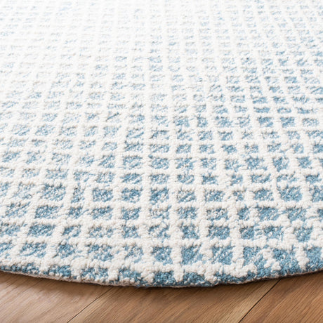 Safavieh Micro-Loop Mlp353M Blue/Ivory Area Rug