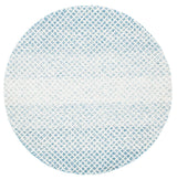 Safavieh Micro-Loop Mlp353M Blue/Ivory Rugs.