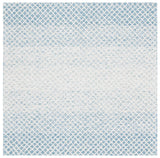 Safavieh Micro-Loop Mlp353M Blue/Ivory Rugs.
