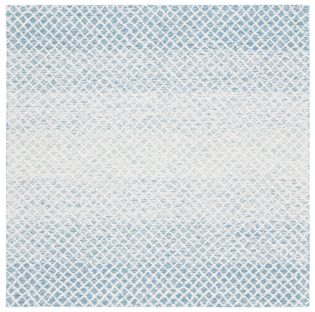 Safavieh Micro-Loop Mlp353M Blue/Ivory Rugs.