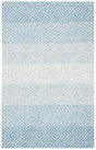 Safavieh Micro-Loop Mlp353M Blue/Ivory Rugs.
