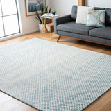 Safavieh Micro-Loop Mlp353M Blue/Ivory Rugs.
