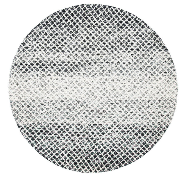 Safavieh Micro-Loop Mlp353Z Black/Ivory Rugs.