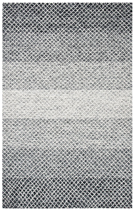 Safavieh Micro-Loop Mlp353Z Black/Ivory Area Rug