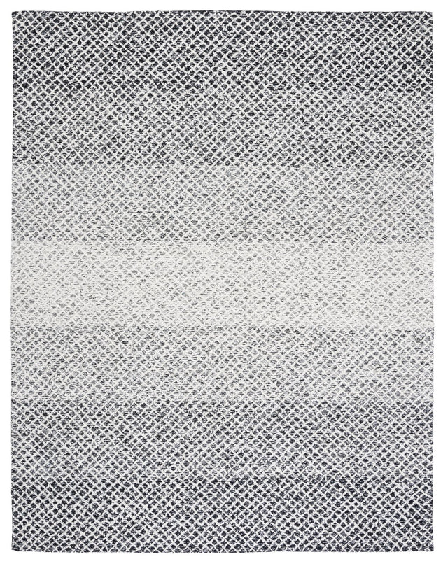 Safavieh Micro-Loop Mlp353Z Black/Ivory Rugs.
