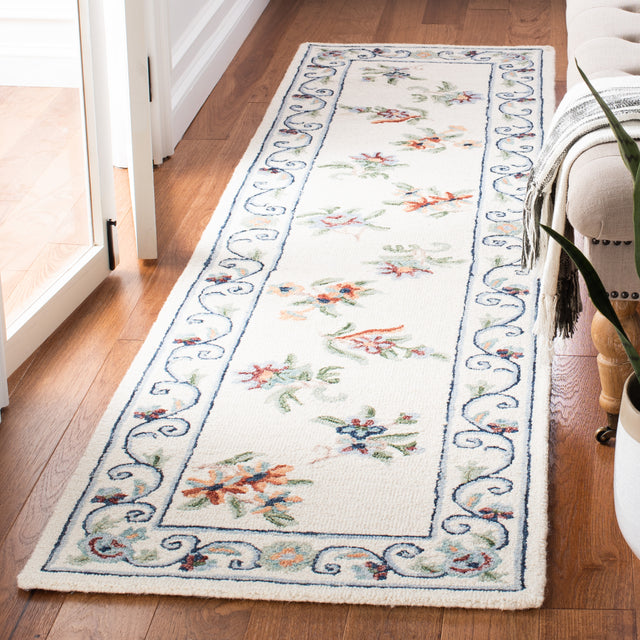 Safavieh Micro-Loop Mlp376A Ivory/Grey Rugs.