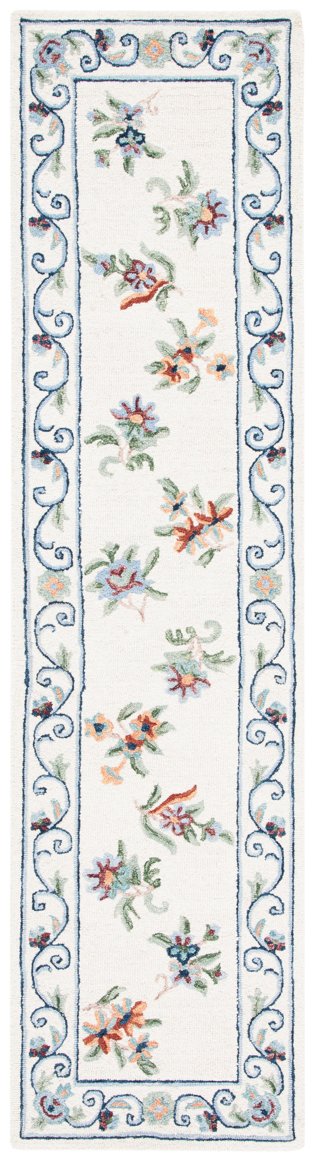 Safavieh Micro-Loop Mlp376A Ivory/Grey Rugs.