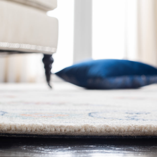 Safavieh Micro-Loop Mlp376A Ivory/Grey Rugs.