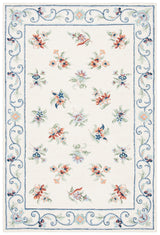 Safavieh Micro-Loop Mlp376A Ivory/Grey Rugs.