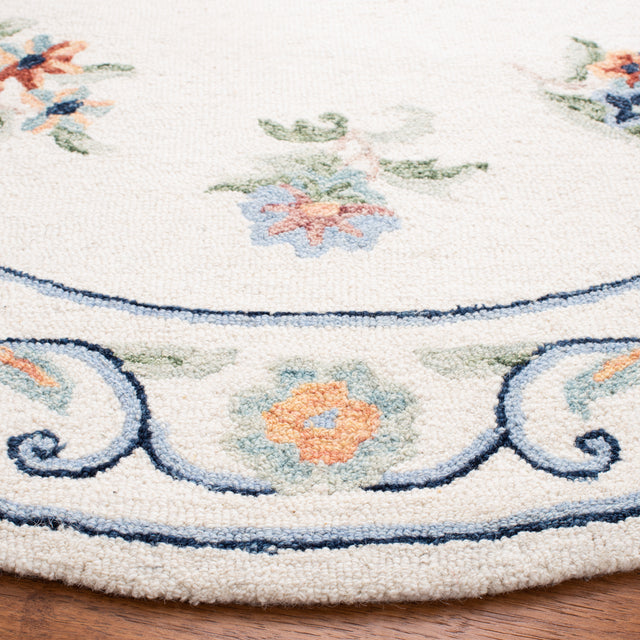 Safavieh Micro-Loop Mlp376A Ivory/Grey Rugs.