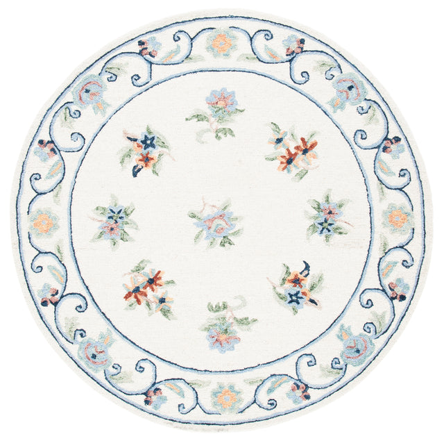 Safavieh Micro-Loop Mlp376A Ivory/Grey Rugs.