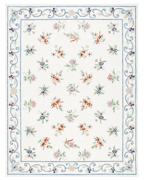 Safavieh Micro-Loop Mlp376A Ivory/Grey Area Rug