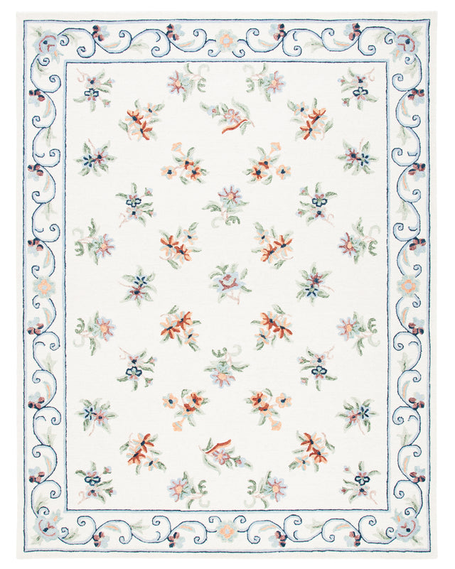 Safavieh Micro-Loop Mlp376A Ivory/Grey Rugs.