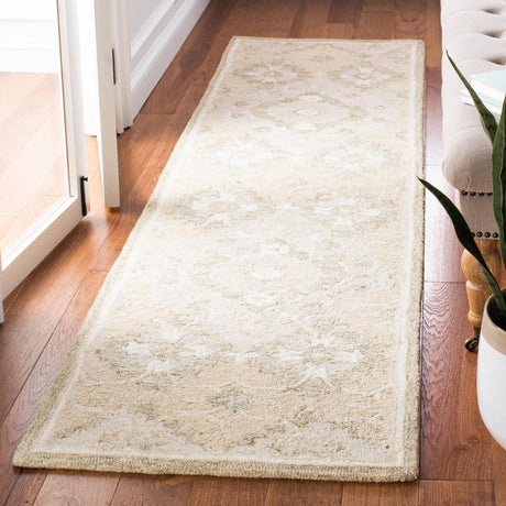 Safavieh Micro-Loop Mlp377B Beige/Grey Area Rug