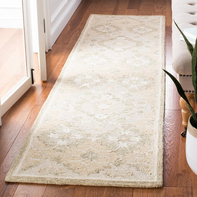 Safavieh Micro-Loop Mlp377B Beige/Grey Rugs.
