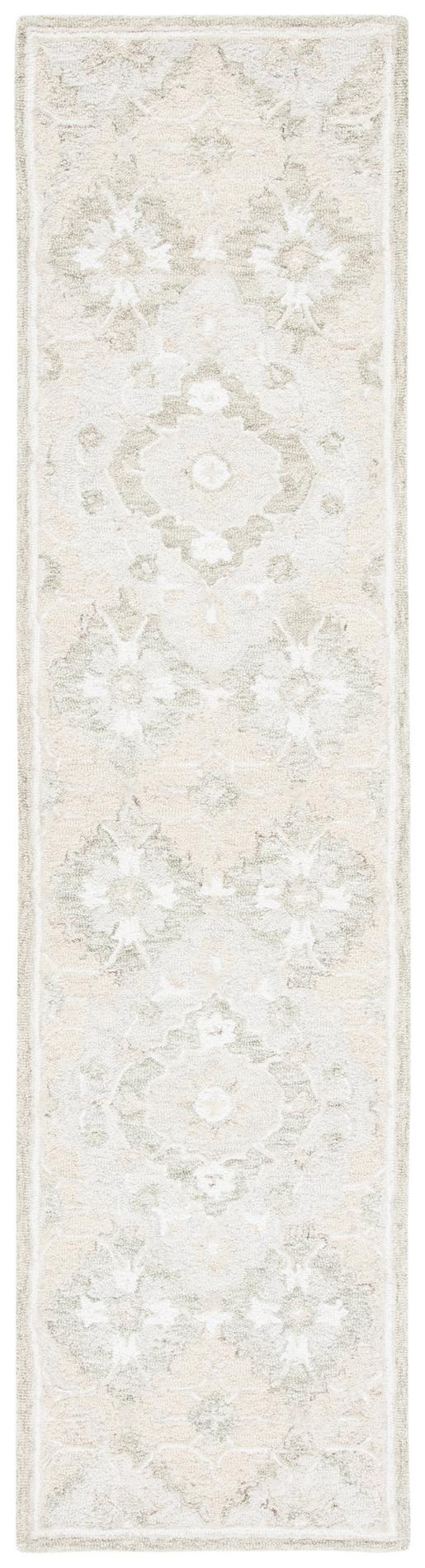 Safavieh Micro-Loop Mlp377B Beige/Grey Area Rug