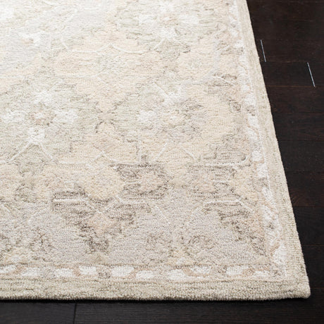 Safavieh Micro-Loop Mlp377B Beige/Grey Area Rug